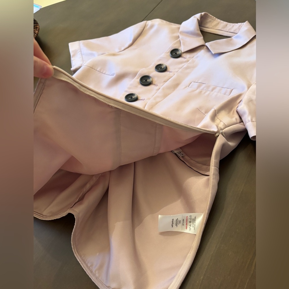 Self Portrait Collared Open Back Blouse - image 7